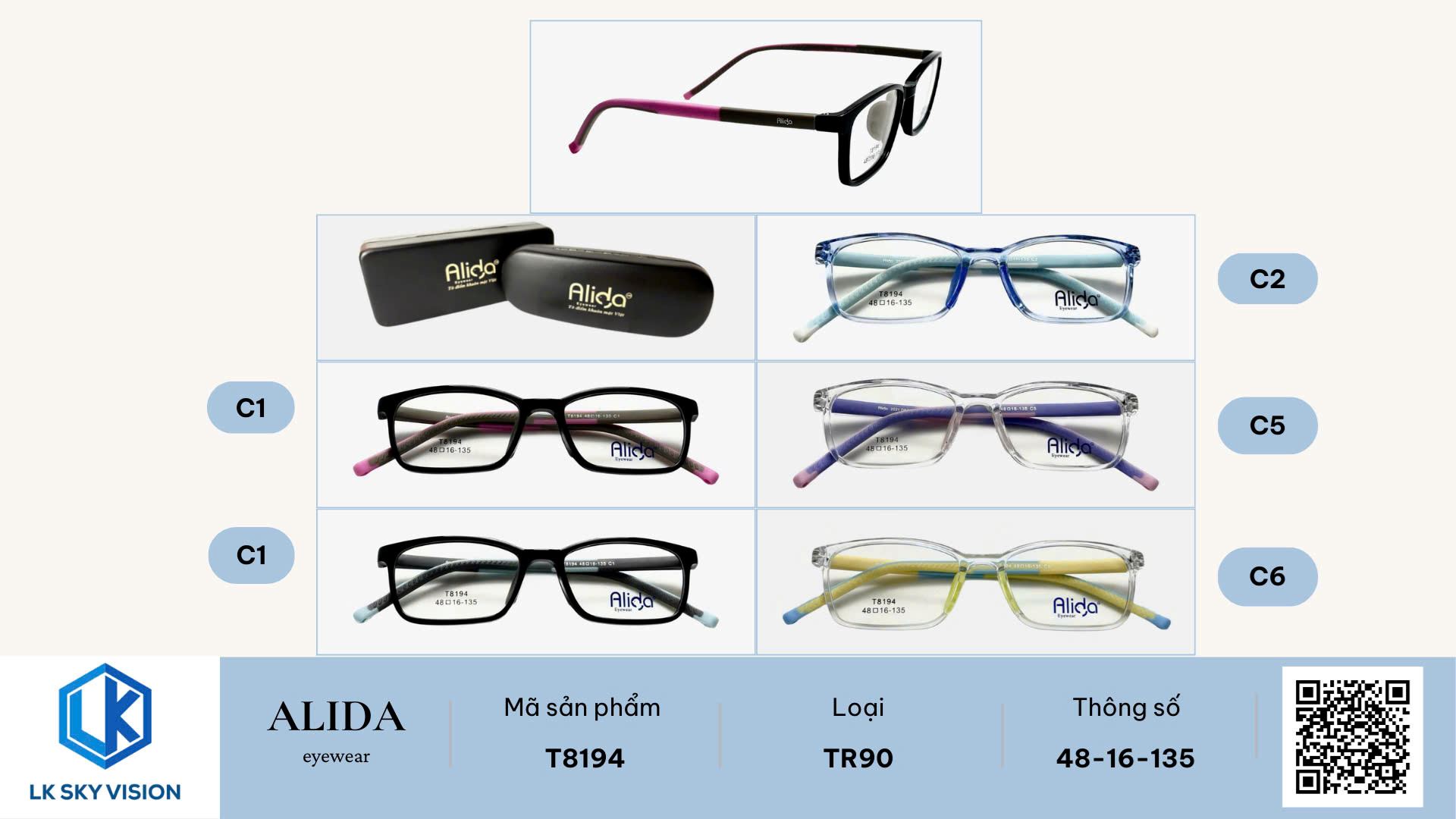 ALIDA TR90 T8194